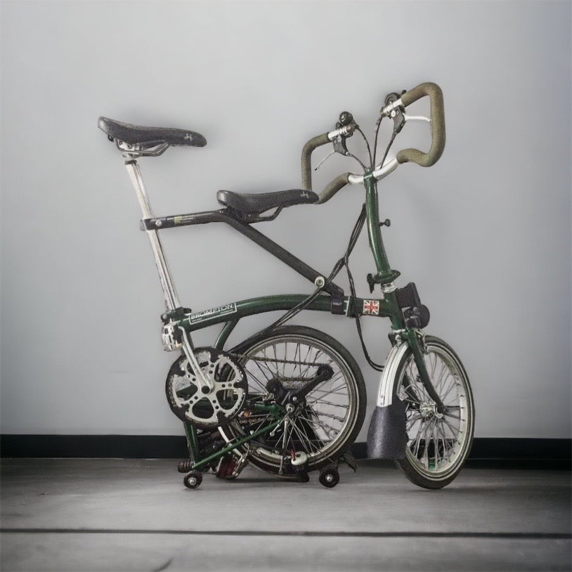 Brompton with sales child seat