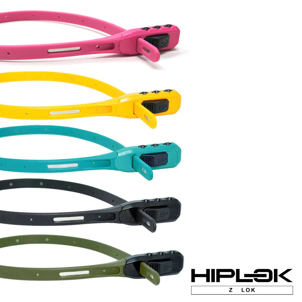 HIPLOK Z LOK Combo Multi use Security Tie Bicycle Lock