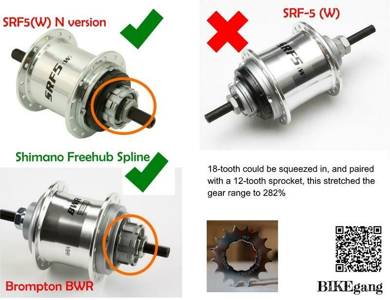 Sturmey archer discount 8 speed brompton