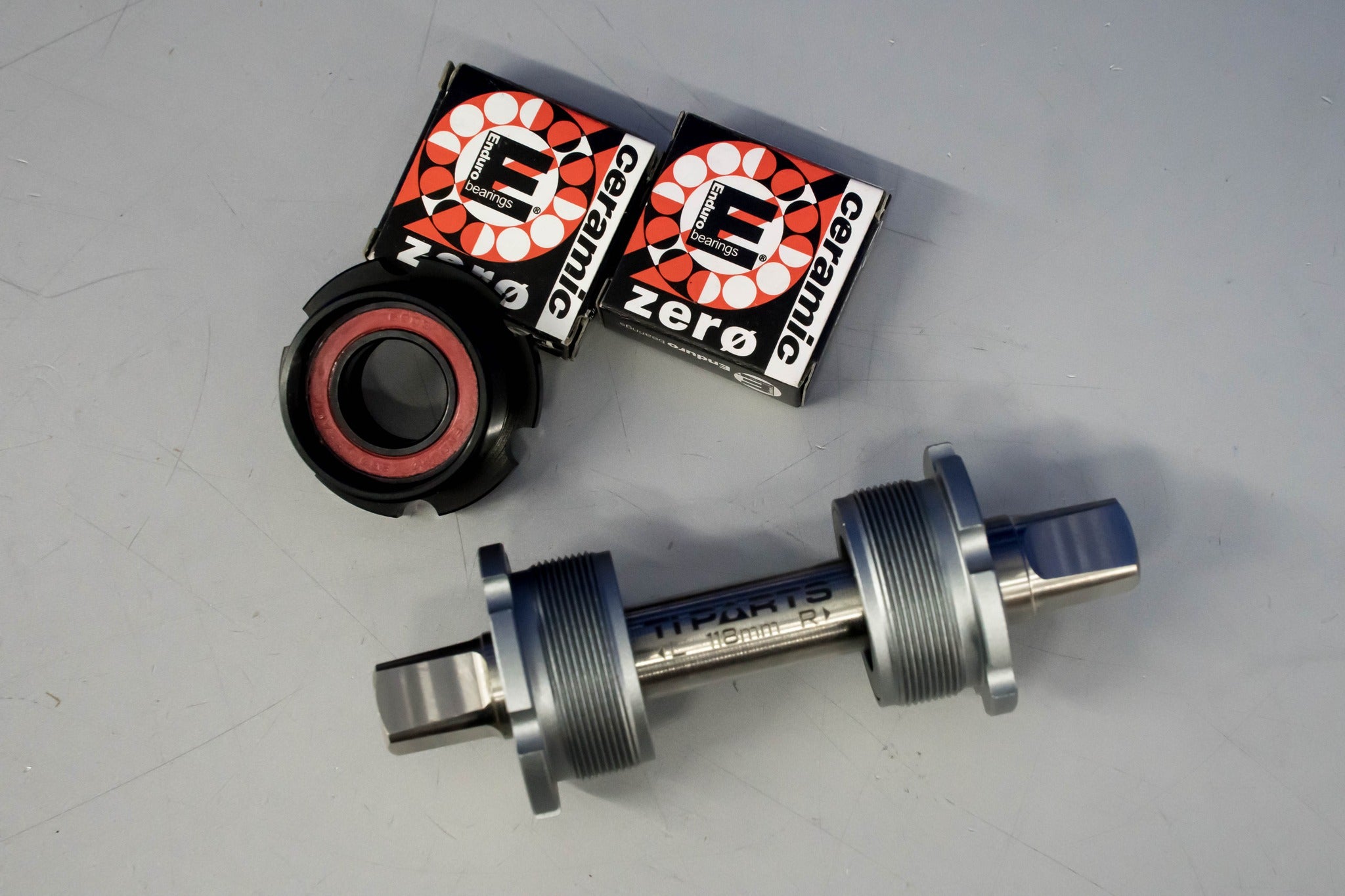 Ti Parts Workshop 118.5mm Bottom Bracket for Brompton Bicycle