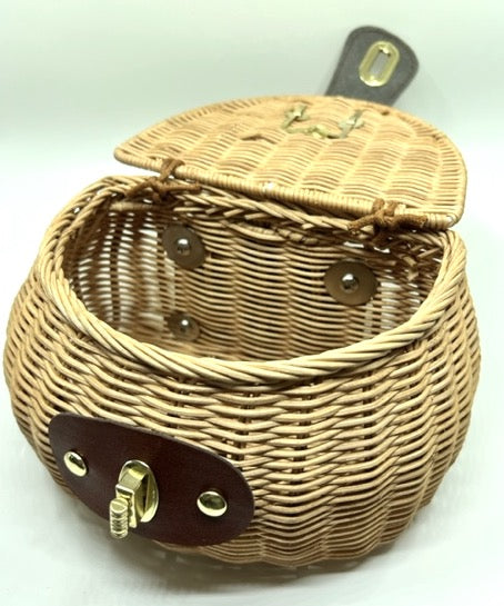 Mini Front Rattan Basket for Brompton Bicycle