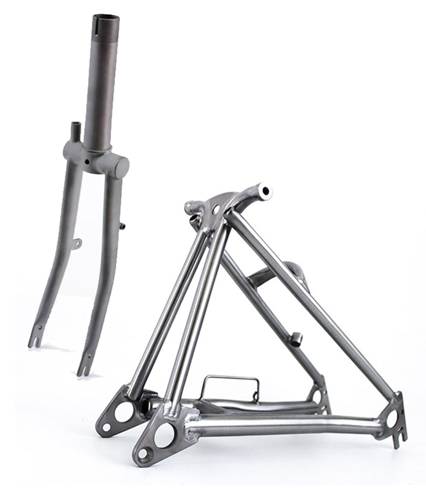 brompton titanium frame