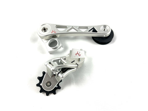 H&H 7 Speed Tensioner + Derailleur Set for Brompton Bicycle C Line