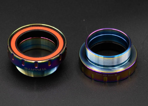 Ti Parts Workshop Titanium BSA30 Bicycle Bottom Bracket⁣