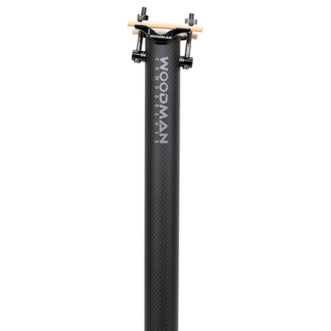 WOOdman Carbo GT2 Ti Carbon Seatpost for Brompton Bicycle