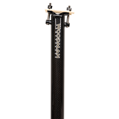 WOOdman Carbo GT2 Ti Carbon Seatpost for Brompton Bicycle