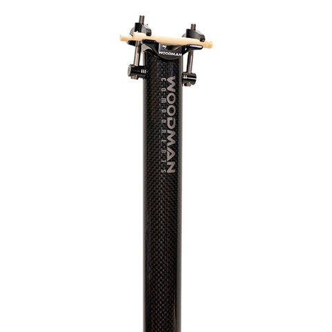 WOOdman Carbo GT2 Ti Carbon Seatpost for Brompton Bicycle