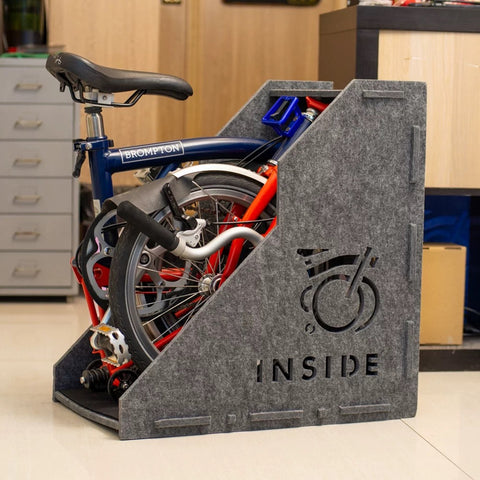 INSIDE Brompton Bicycle Storage Box