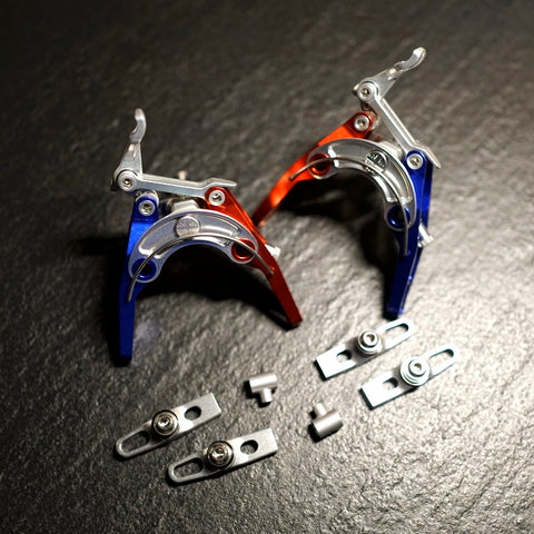 Union Jack Ultralight CNC Caliper Brake Set for Brompton Bicycle