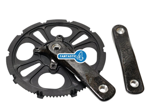 STRIDA Bicycle Lightweight Carbon Crankset