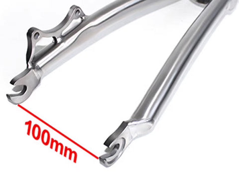 Pre-Order Comeplay Titanium Disc Brake Front Fork for Brompton Bicycle