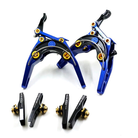 Union Jack Ultralight CNC Caliper Brake Set for Brompton Bicycle