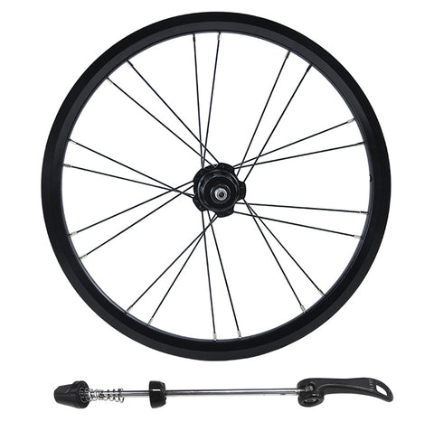 JKLAPIN Aluminum 16/20H 7 Speed wheelset for Brompton Bicycle