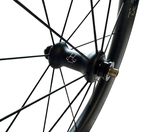 H&H "Gu Torq" 16" 349 Carbon Wheelset for Brompton Bicycle