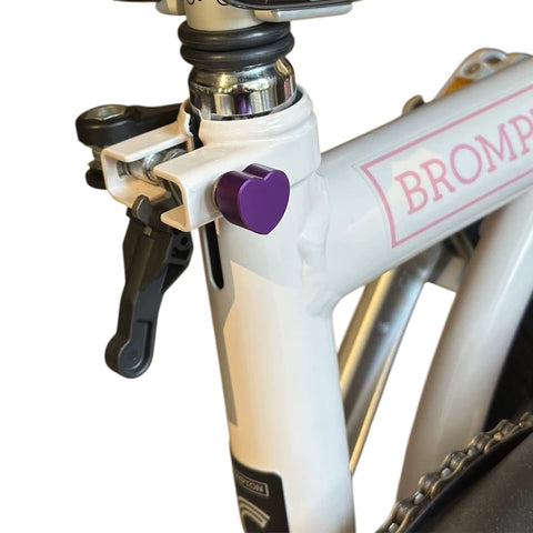 Hearts Screw Knobs for Brompton Bicycle