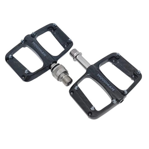 WOOdman Ultralight Carbon Pedals for Brompton Bicycle