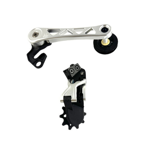 H&H 7 Speed Tensioner + Derailleur Set for Brompton Bicycle P/T Line