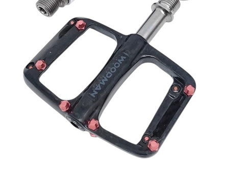 WOOdman Ultralight Carbon Pedals for Brompton Bicycle