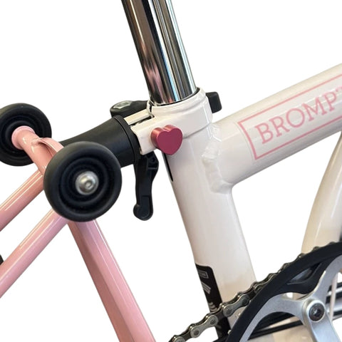 Hearts Screw Knobs for Brompton Bicycle