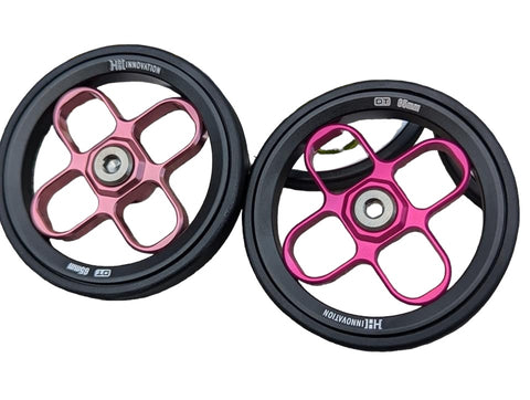 H&H Dual Tone 65mm Easy Wheels for Brompton Bicycle