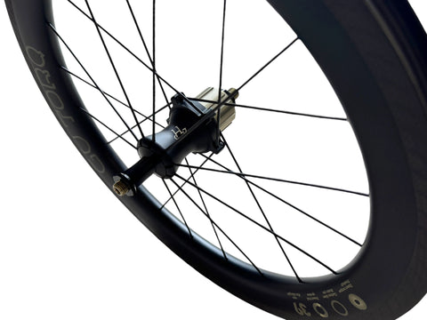 H&H "Gu Torq" 16" 349 Carbon Wheelset for Brompton Bicycle