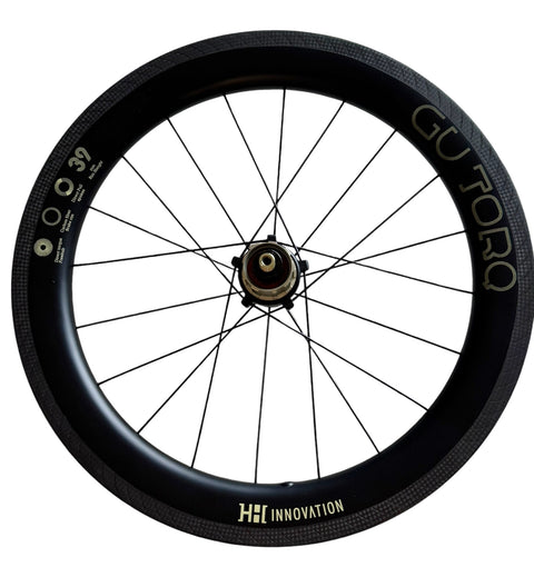 H&H "Gu Torq" 16" 349 Carbon Wheelset for Brompton Bicycle