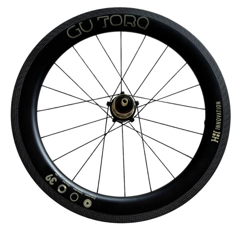 H&H "Gu Torq" 16" 349 Carbon Wheelset for Brompton Bicycle