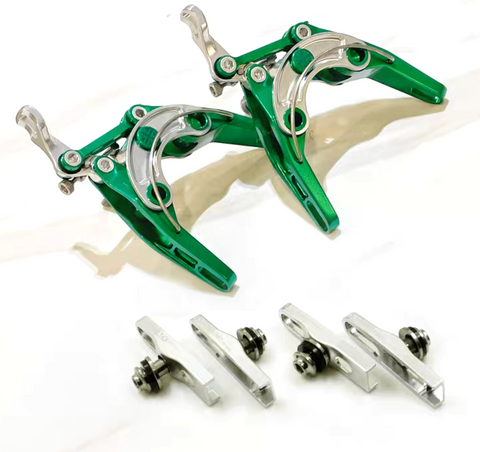 Union Jack Ultralight CNC Caliper Brake Set for Brompton Bicycle