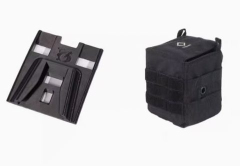 Helinox Tactical Storage Box XS + Adaptor for Brompton Bicycle