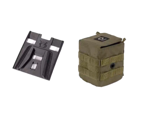 Helinox Tactical Storage Box XS + Adaptor for Brompton Bicycle