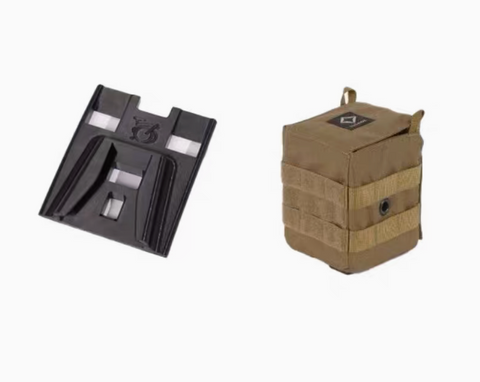 Helinox Tactical Storage Box XS + Adaptor for Brompton Bicycle