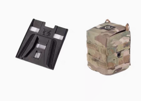 Helinox Tactical Storage Box XS + Adaptor for Brompton Bicycle