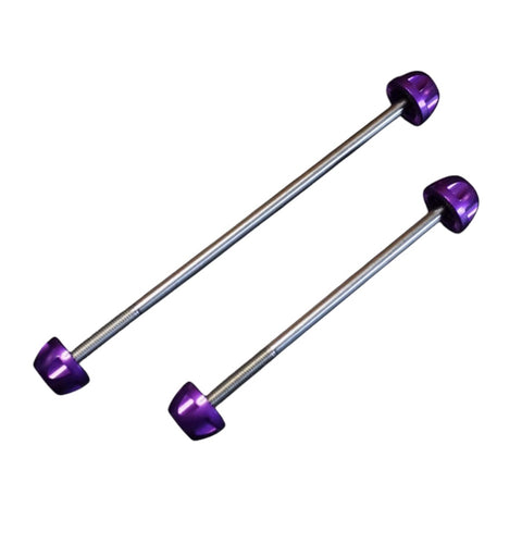 Union Jack 74/112mm Titanium Skewer Set for Brompton Bicycle P/T Line