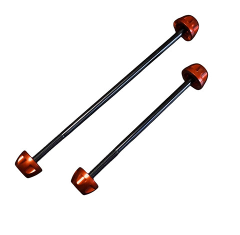 Union Jack 74/112mm Titanium Skewer Set for Brompton Bicycle P/T Line