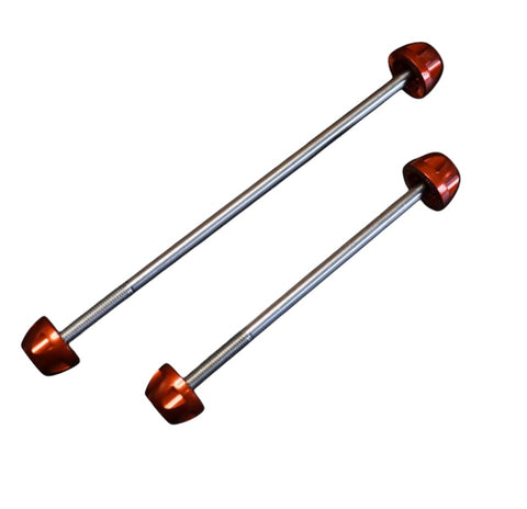 Union Jack 74/112mm Titanium Skewer Set for Brompton Bicycle P/T Line