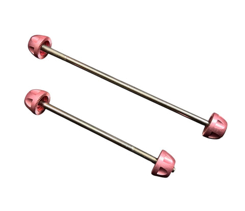 Union Jack 74/112mm Titanium Skewer Set for Brompton Bicycle P/T Line