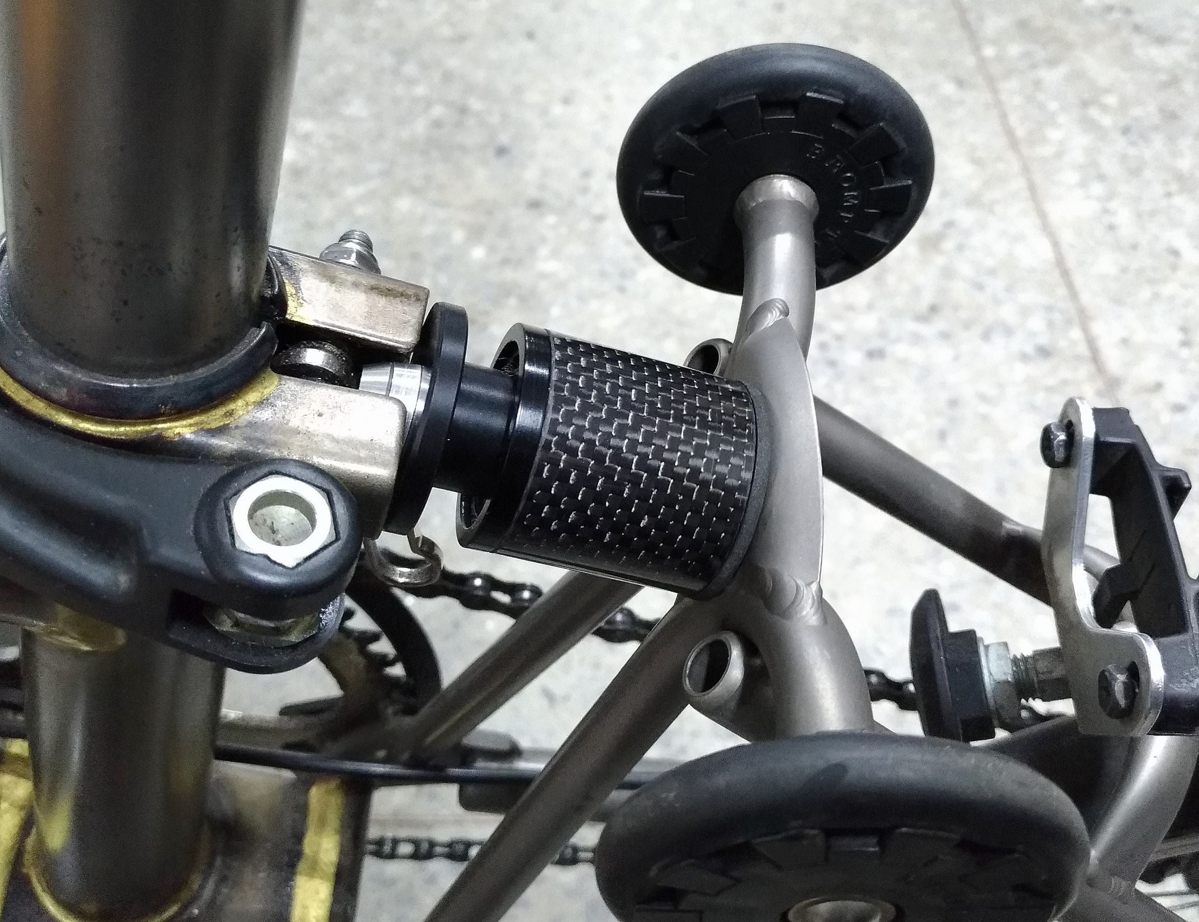 Brompton suspension sales block upgrade