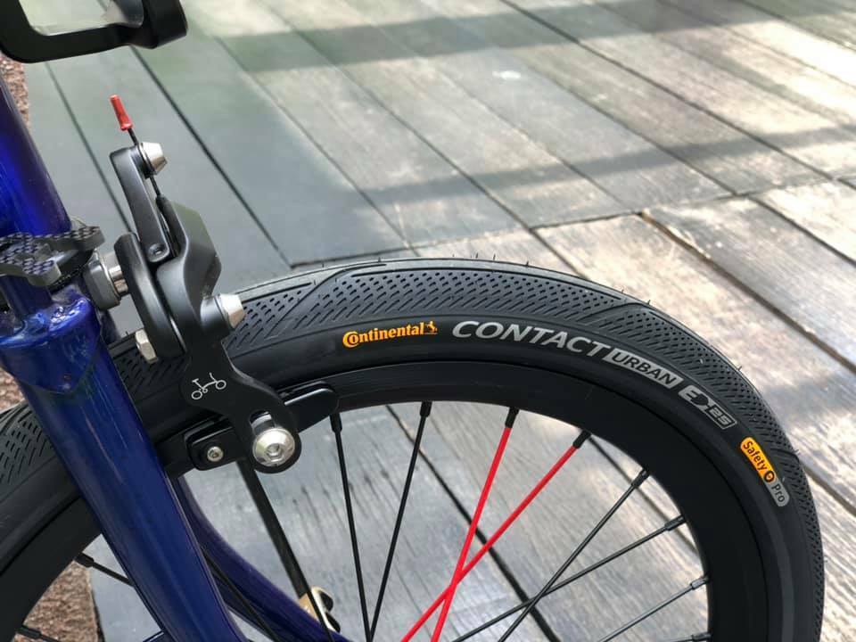 Continental 16 x 1.35 Inch 35 349 Contact Urban Tyre for Brompton Bicycle