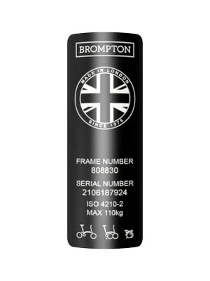 Brompton frame number online checker