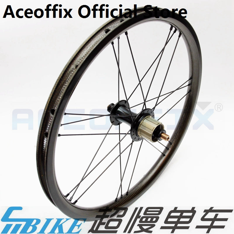 ACE 720g 7 Speed Carbon Wheelset for Brompton Bicycle Fantastic4Toys