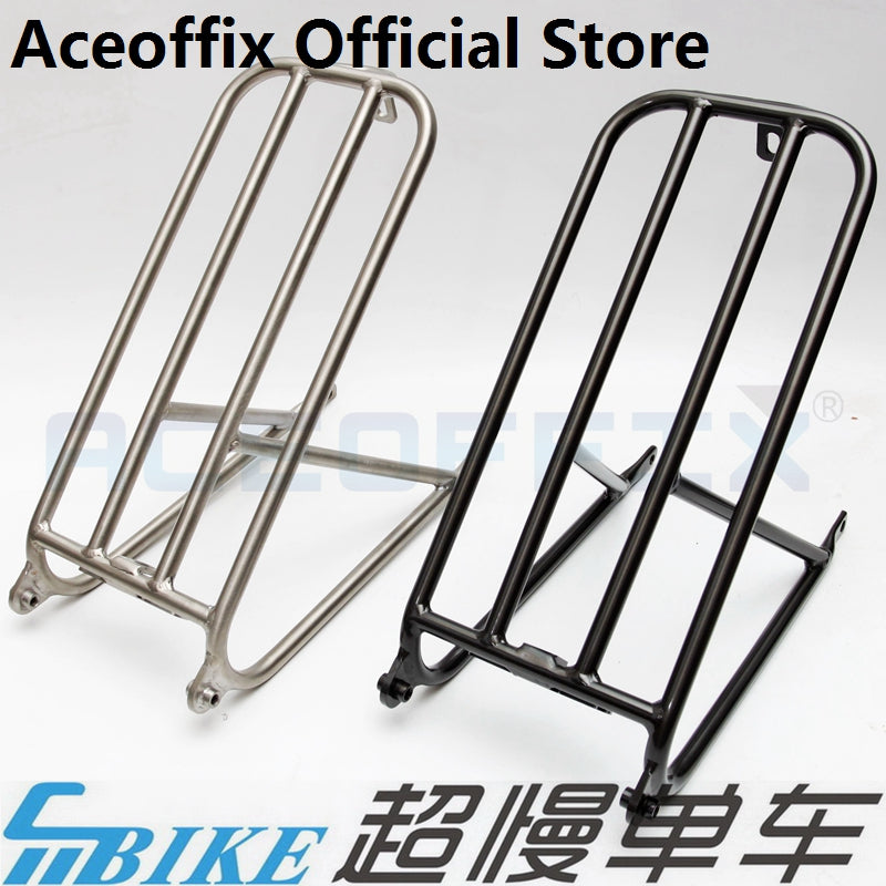 ACE Titanium Standard Type Rear Rack for Brompton Bicycle